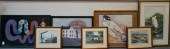 SEVEN ASSORTED WORKS OF ARTSev