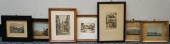 SEVEN ASSORTED WORKS OF ARTSev