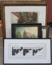 SEVEN ASSORTED WORKS OF ARTSev