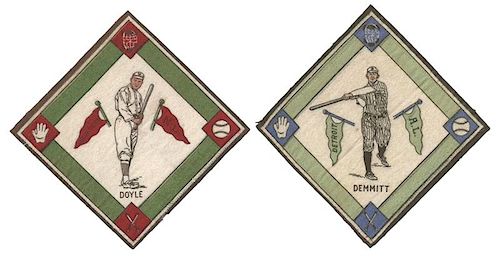 SEVEN B-18 1914 BASEBALL TOBACCO