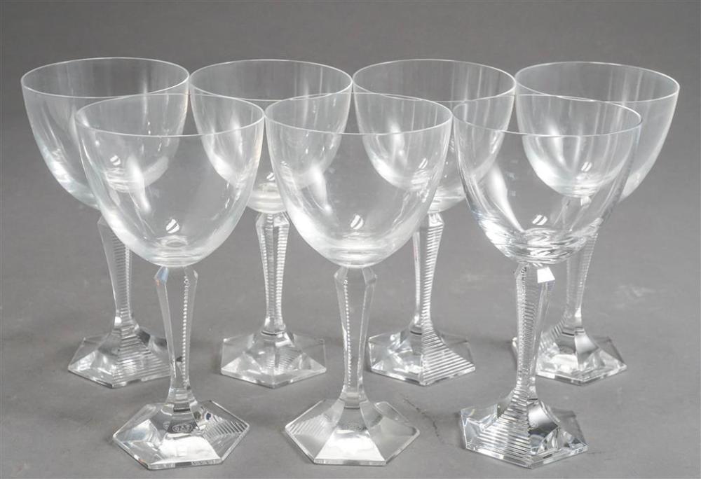 SEVEN BACCARAT 'OPERA' WINES, H: