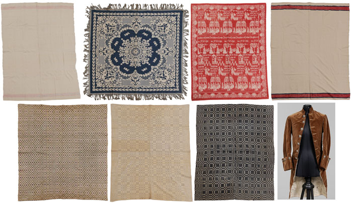 Seven Bed and Table Covers, Coat