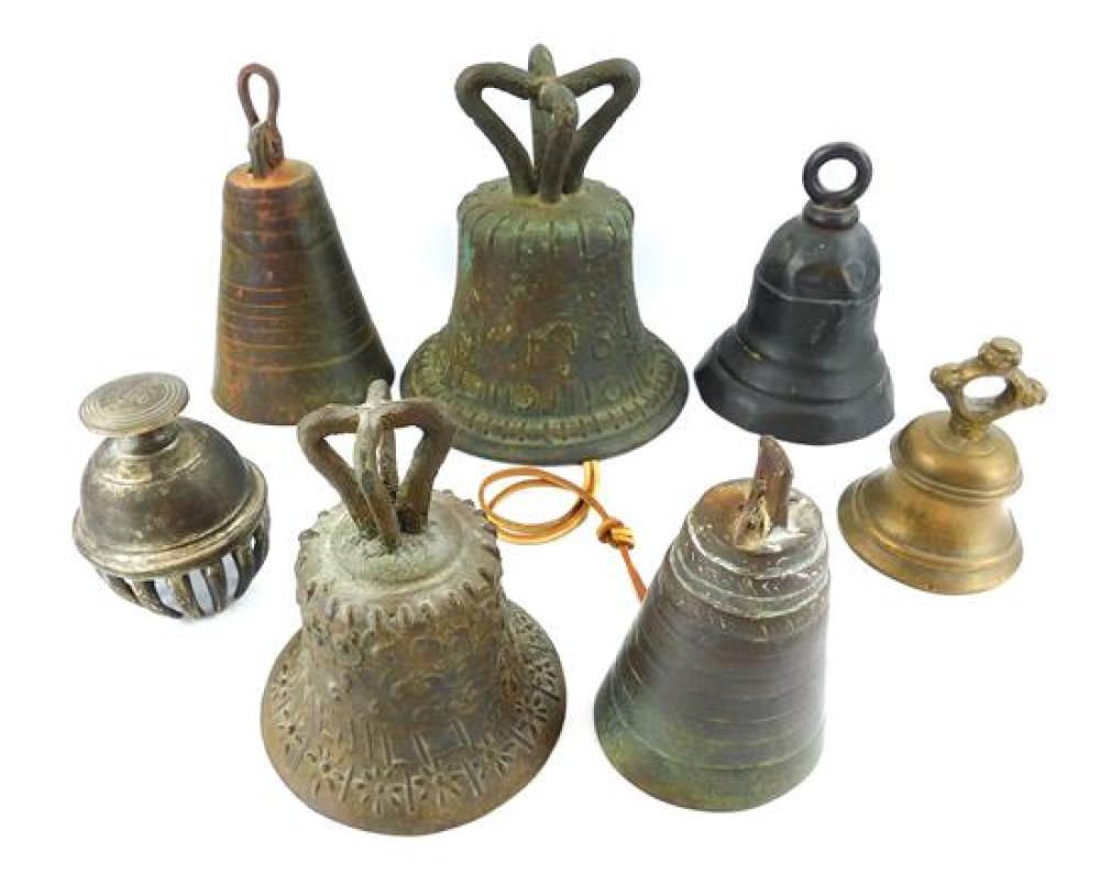 SEVEN BELLS, MOST BRONZE,