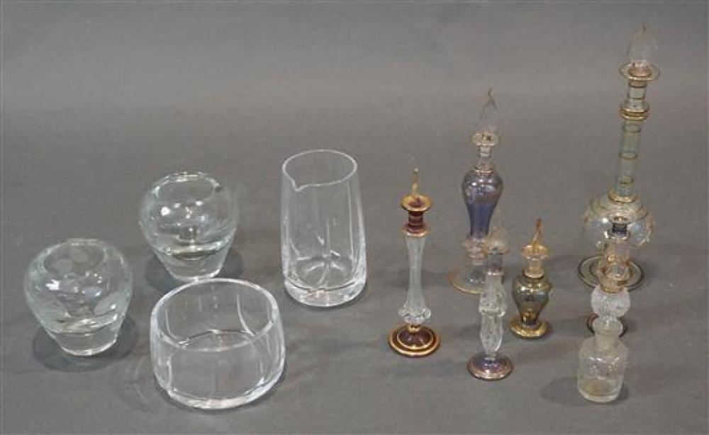 SEVEN BLOWN GLASS PERFUMES, A