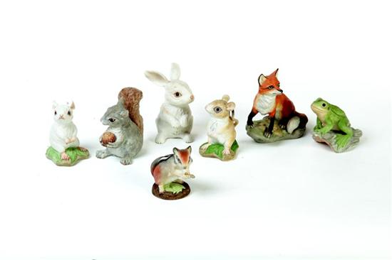 SEVEN BOEHM ANIMALS.  American  2nd