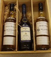 Seven bottles of brandy and wh