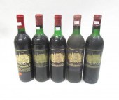 SEVEN BOTTLES OF VINTAGE FRENC