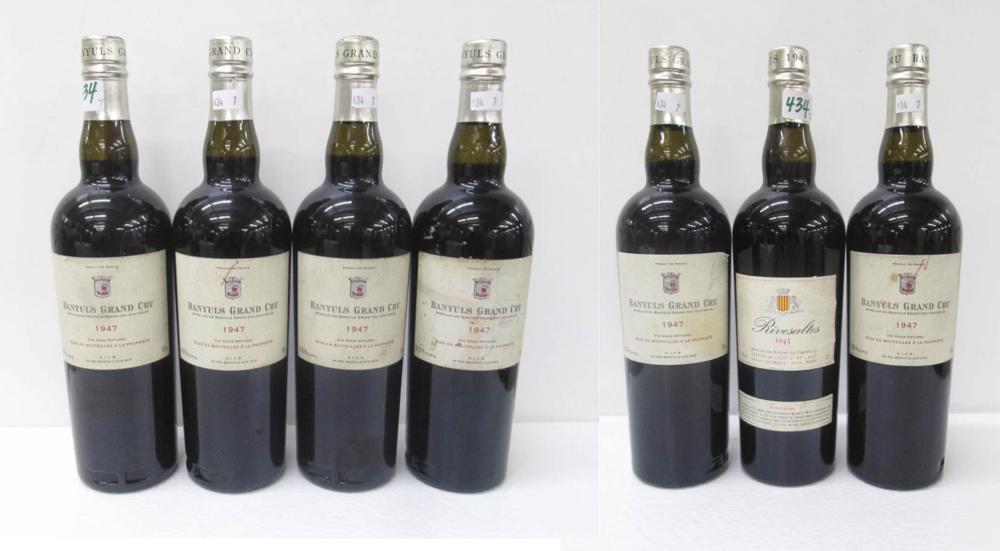 SEVEN BOTTLES OF VINTAGE FRENCH RED
