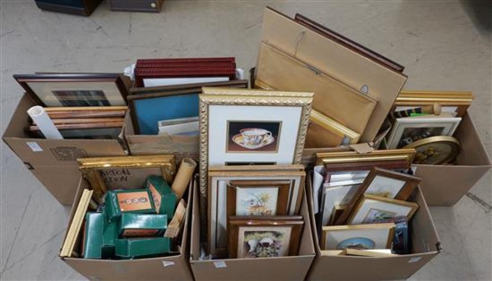 SEVEN BOXES OF ASSORTED WORKS OF