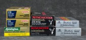 SEVEN BOXES OF RIFLE AMMUNITIO