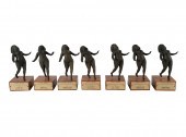 SEVEN CANADIAN "ACTRA" AWARDSa