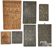 SEVEN CARVED WOOD SPRINGERLE B
