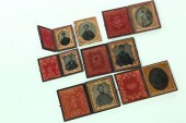 SEVEN CASED IMAGES OF SOLDIERS