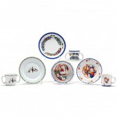 SEVEN CHINA TABLE ITEMS FOR A