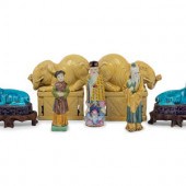 Seven Chinese Porcelain Figure