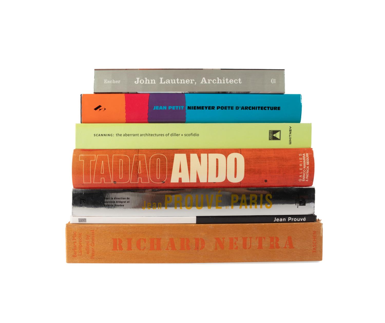 SEVEN COFFEE TABLE BOOKS ON