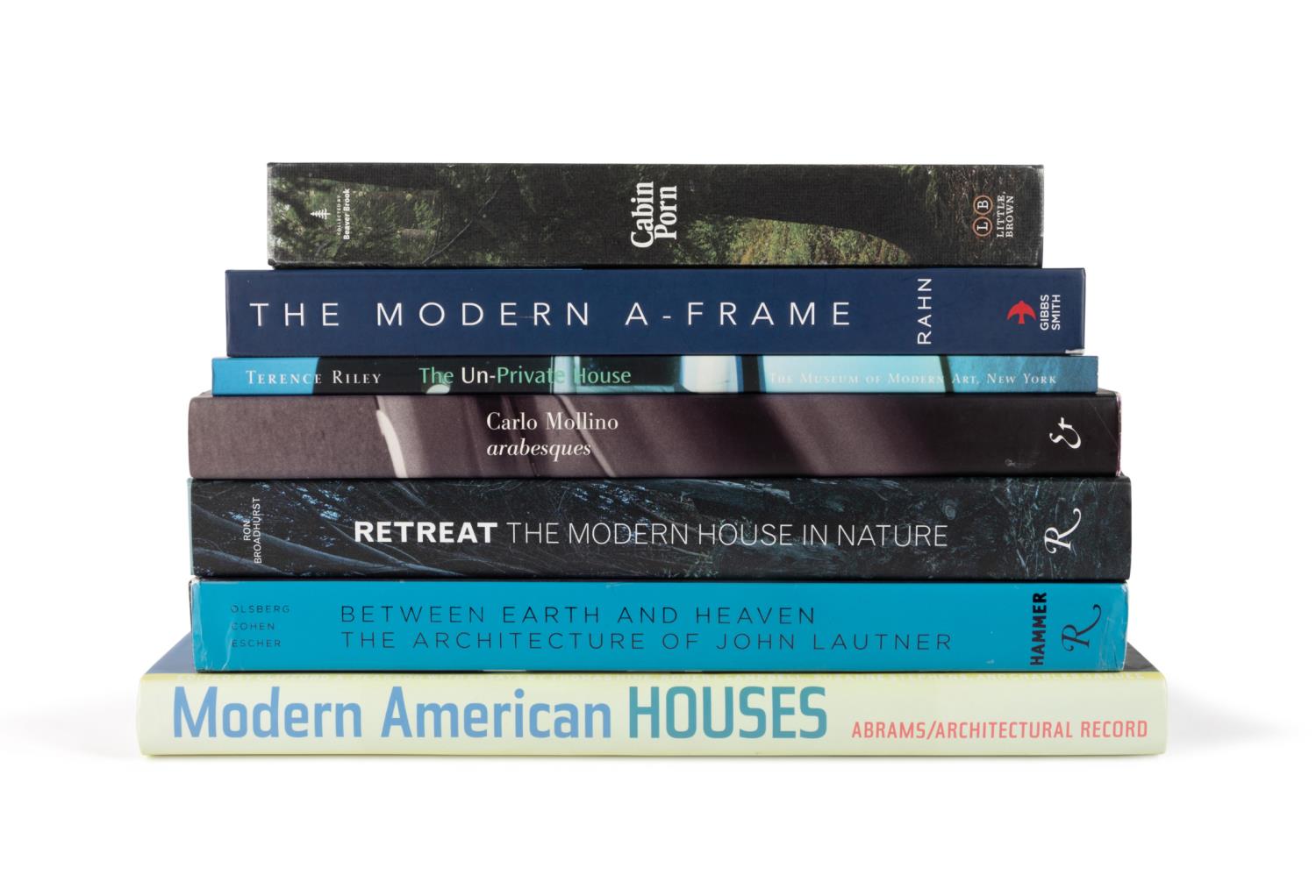 SEVEN COFFEE TABLE BOOKS ON