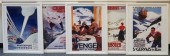 SEVEN COLOR PRINT TRAVEL POSTE