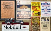 SEVEN COLORFUL GARAGE ART REPR