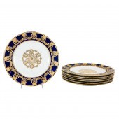 SEVEN COPELAND PORCELAIN ENAME