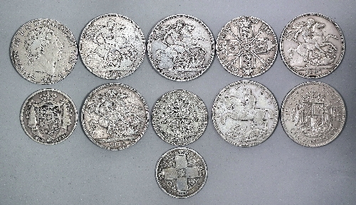 Seven Crowns various - George III