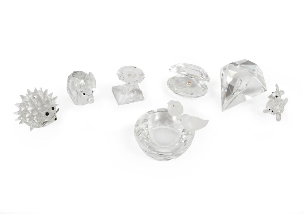 SEVEN CRYSTAL FIGURESSeven