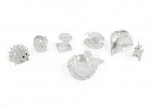 SEVEN CRYSTAL FIGURESSeven Cry