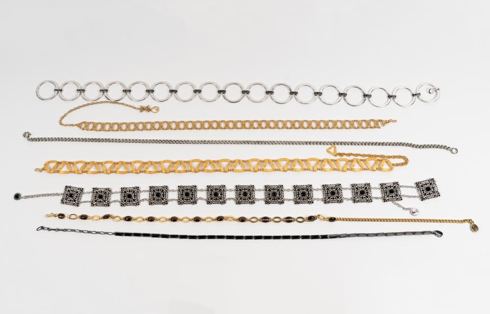 SEVEN DESIGNER CHAIN BELTSItalian