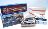 SEVEN DIECAST METAL SCALE TRUC