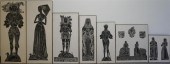 SEVEN ENGLISH RUBBINGS, TRANSF