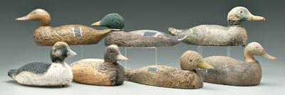 Seven factory decoys: all with