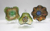 SEVEN FENTON CARNIVAL GLASS AR