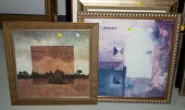 SEVEN FRAMED ARTWORKS Includes