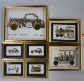 SEVEN FRAMED L. KERSH OF LONDO