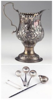Seven Georgian Silver Table Ar