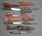 SEVEN GERBER FIXED BLADE KNIVE