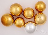SEVEN GLASS KUGEL ORNAMENT BAL