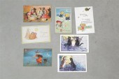 SEVEN HALLOWEEN POSTCARDS. Inc
