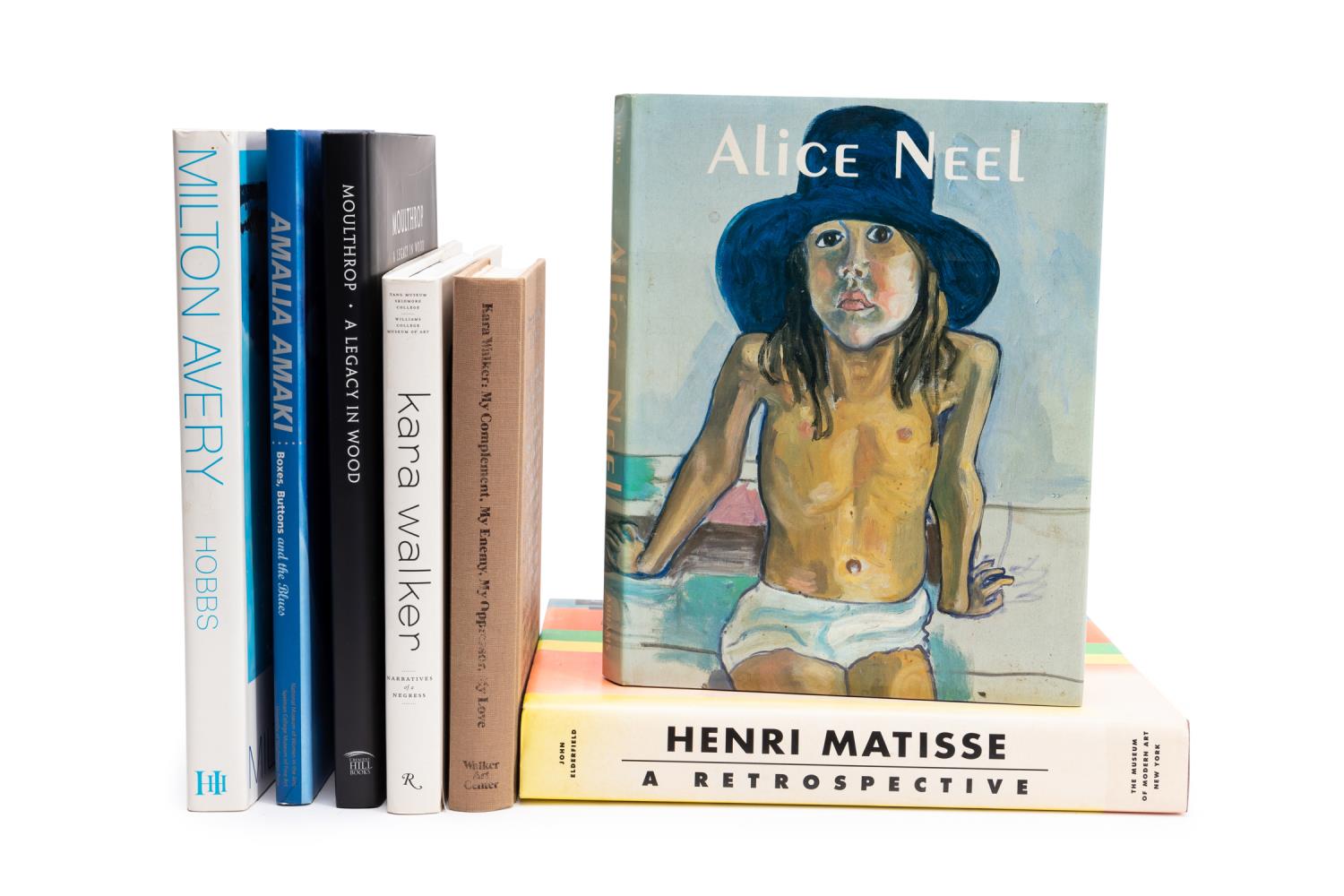 SEVEN HARDCOVER BOOKS ON ART