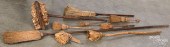 SEVEN HEARTH BROOMS AND BRUSHE