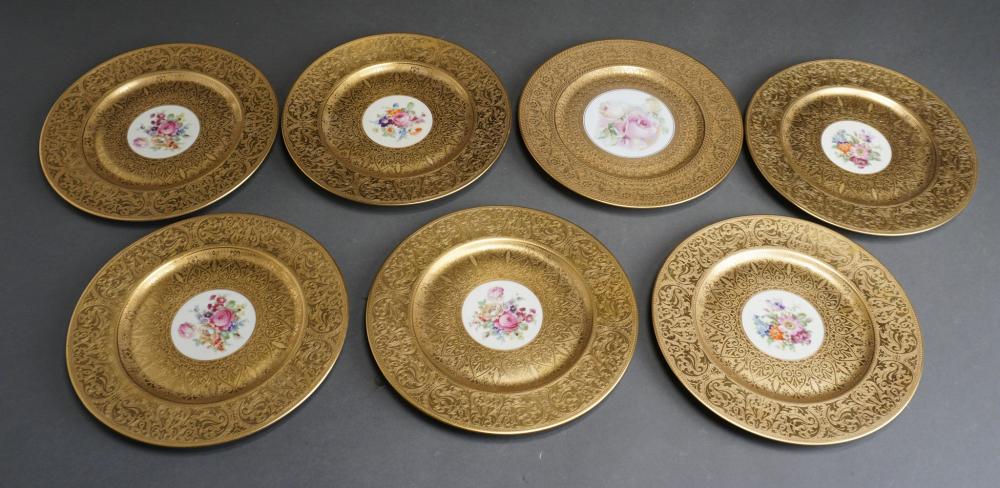 SEVEN HEINRICH & CO. GILT FLORAL