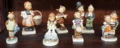SEVEN HUMMEL FIGURINES, H OF T