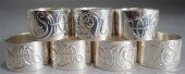 SEVEN INMAN STERLING NAPKIN RI