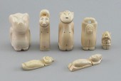 SEVEN INUIT BILLIKEN FIGURES E