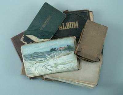 Seven James W. Pattison sketchbooks