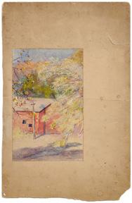 Seven James W. Pattison watercolors