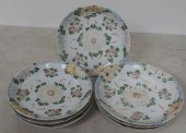 SEVEN JAPANESE PORCELAIN LUNCH