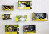 SEVEN JOHN DEERE DIECAST 1:50