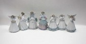 SEVEN LLADRO PORCELAIN FIGURIN