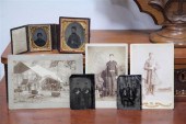 SEVEN MILITARY PHOTOGRAPHS. Am